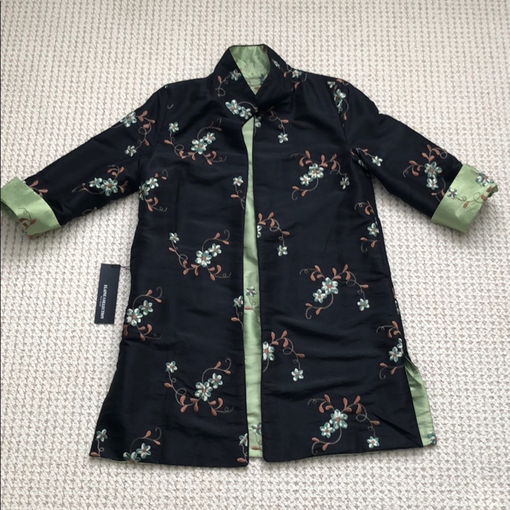 NWT Pearl River Mart NYC Bold Statement Jacket Coat